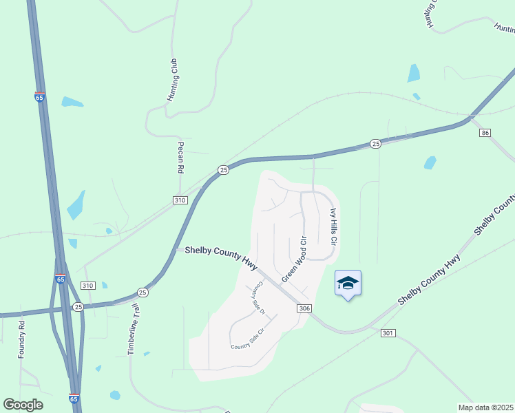 map of restaurants, bars, coffee shops, grocery stores, and more near 446 Marsh Circle in Calera