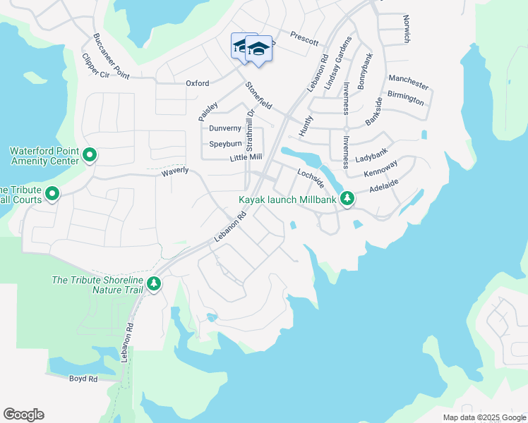 map of restaurants, bars, coffee shops, grocery stores, and more near 3304 Jack's Bank in The Colony