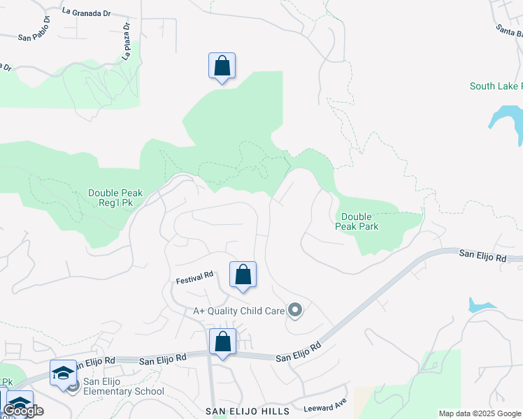 map of restaurants, bars, coffee shops, grocery stores, and more near 933 Tucana Drive in San Marcos