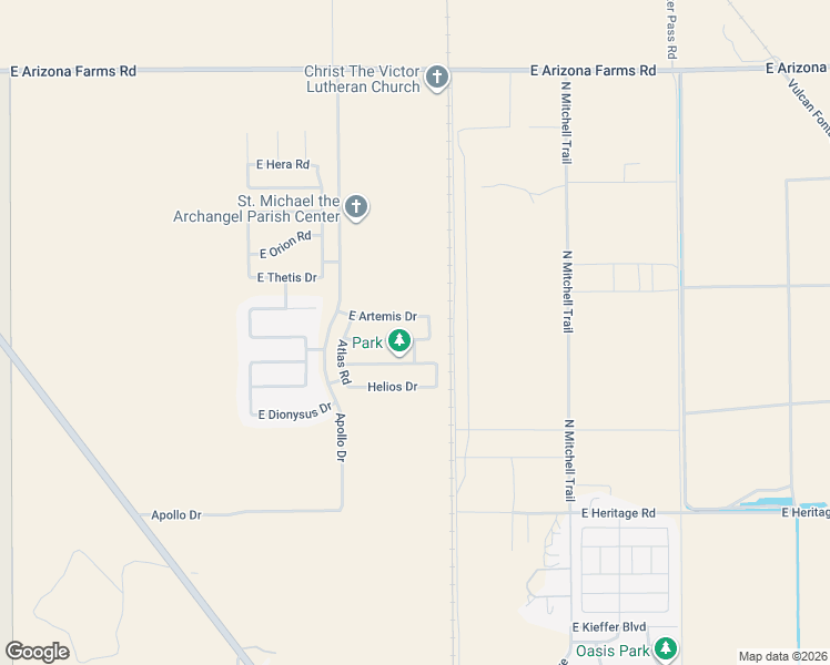 map of restaurants, bars, coffee shops, grocery stores, and more near 6084 Demeter Drive in Florence