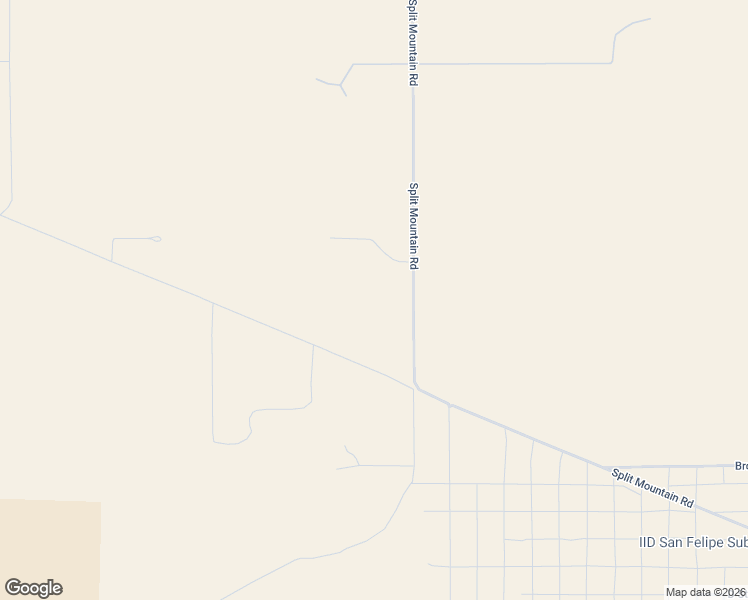 map of restaurants, bars, coffee shops, grocery stores, and more near 6226 Split Mountain Road in Borrego Springs