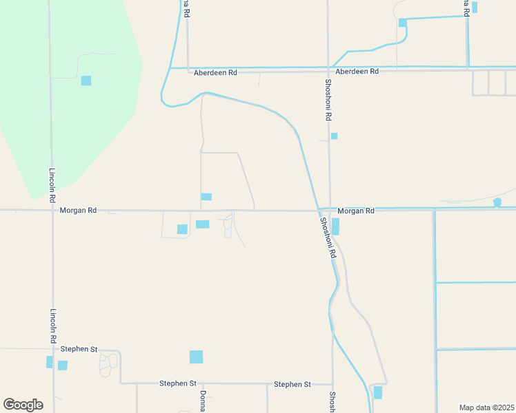 map of restaurants, bars, coffee shops, grocery stores, and more near 471 East Morgan Road in Hagerman