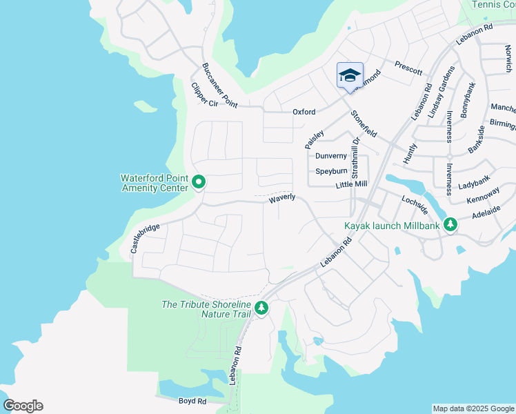 map of restaurants, bars, coffee shops, grocery stores, and more near 7824 Ivey in The Colony