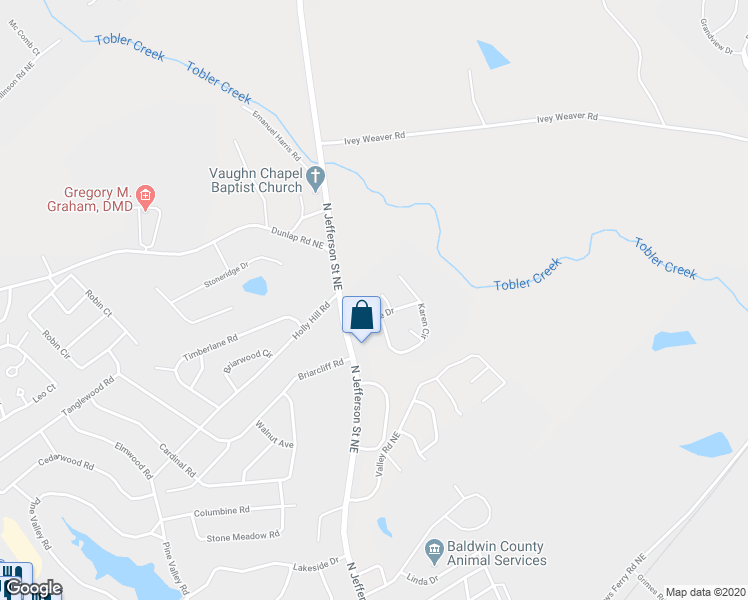 map of restaurants, bars, coffee shops, grocery stores, and more near 120 Irish Lane in Milledgeville