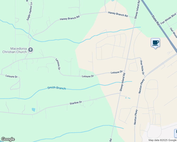 map of restaurants, bars, coffee shops, grocery stores, and more near 1282 Leisure Drive in Summerville