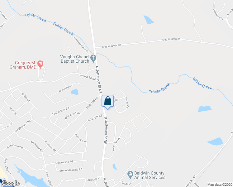 map of restaurants, bars, coffee shops, grocery stores, and more near 120 Irish Lane in Milledgeville