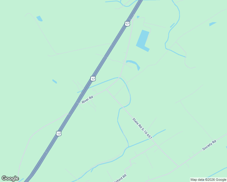 map of restaurants, bars, coffee shops, grocery stores, and more near 1717 River Road in McClellanville