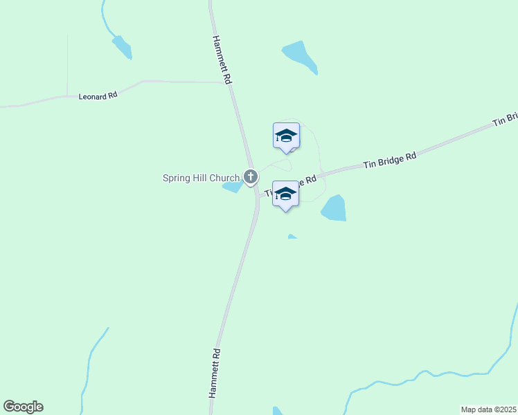 map of restaurants, bars, coffee shops, grocery stores, and more near 2200 Hammett Road in LaGrange