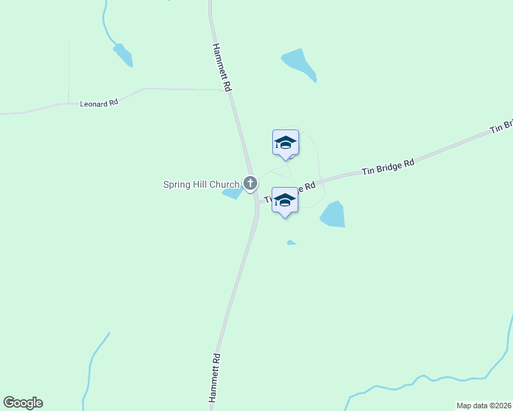 map of restaurants, bars, coffee shops, grocery stores, and more near 2237 Hammett Road in LaGrange