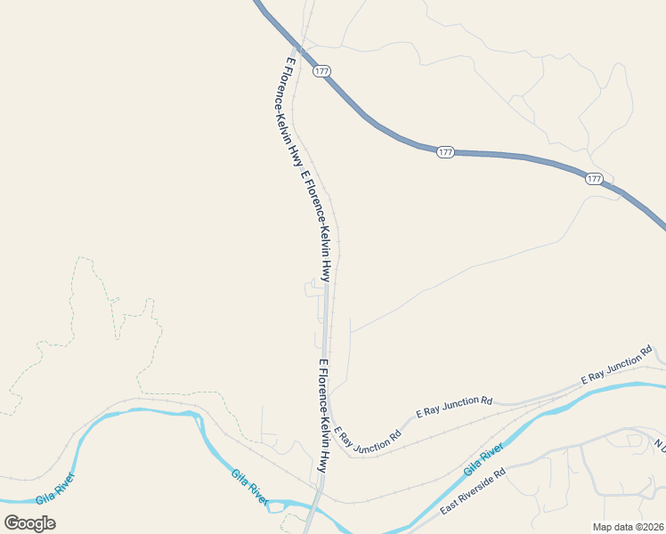 map of restaurants, bars, coffee shops, grocery stores, and more near 55270 East Florence-Kelvin Highway in Kearny