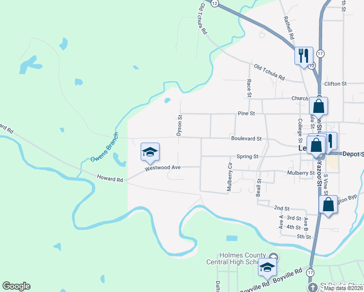 map of restaurants, bars, coffee shops, grocery stores, and more near 412 Boulevard Street in Lexington