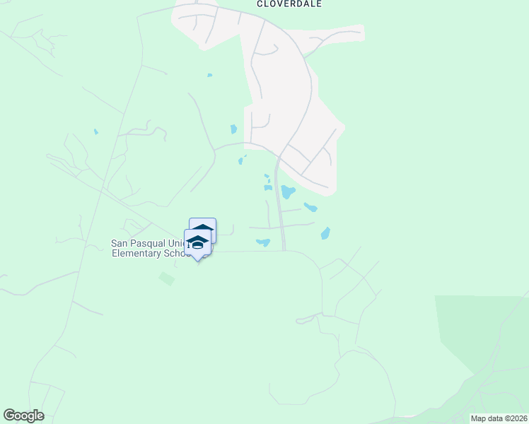 map of restaurants, bars, coffee shops, grocery stores, and more near 2475 Quail Creek Place in Escondido