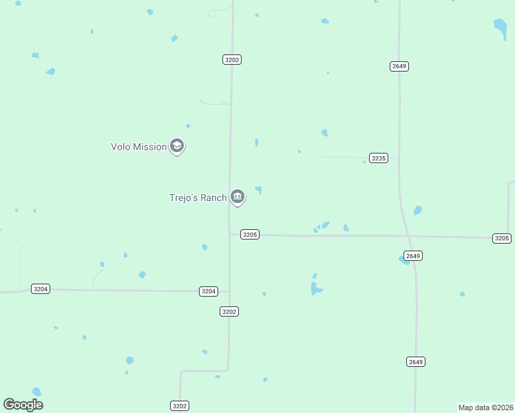 map of restaurants, bars, coffee shops, grocery stores, and more near 6414 County Road 3205 in Campbell