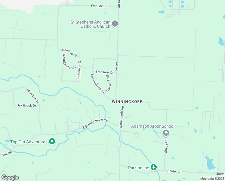 map of restaurants, bars, coffee shops, grocery stores, and more near 2180 Tractor Trail in Allen