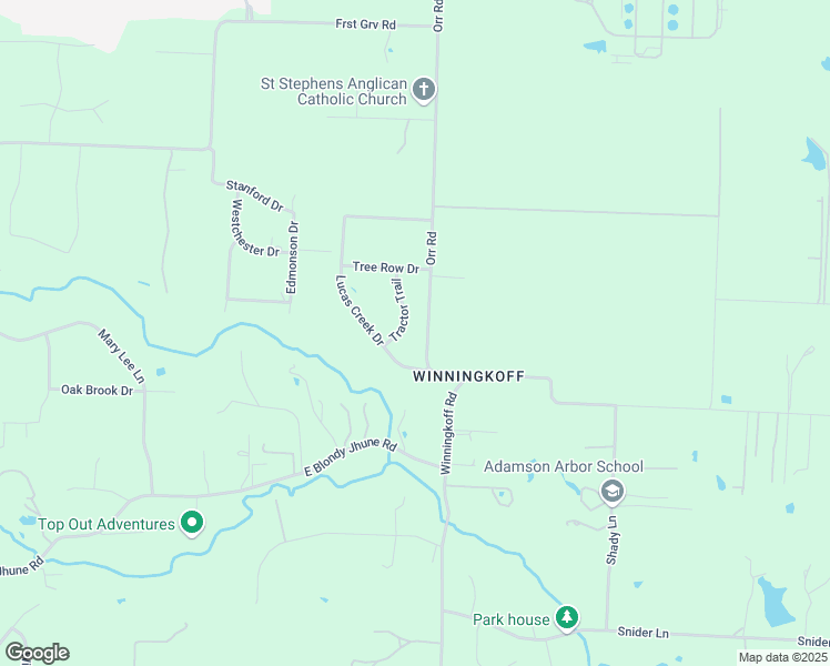 map of restaurants, bars, coffee shops, grocery stores, and more near 2180 Tractor Trail in Allen