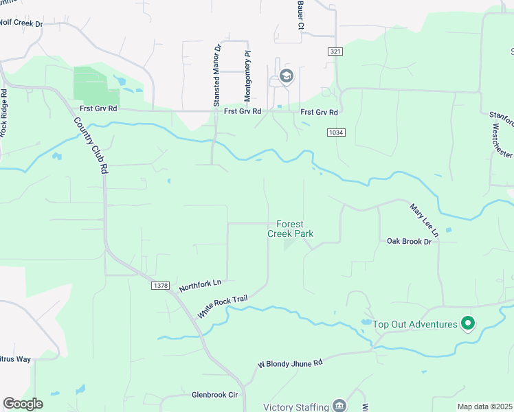 map of restaurants, bars, coffee shops, grocery stores, and more near 26 White Rock Trail in Allen