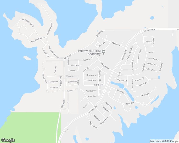 map of restaurants, bars, coffee shops, grocery stores, and more near 3028 Mitchell Way in The Colony