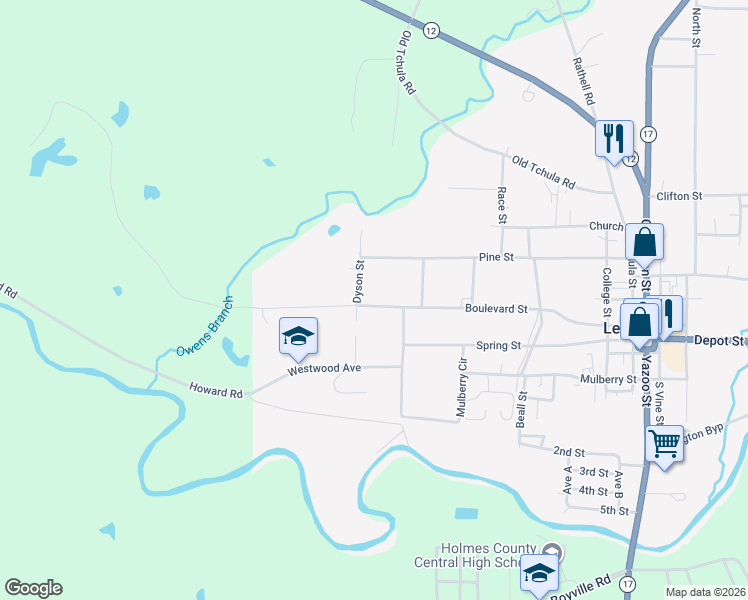 map of restaurants, bars, coffee shops, grocery stores, and more near 412 Boulevard Street in Lexington