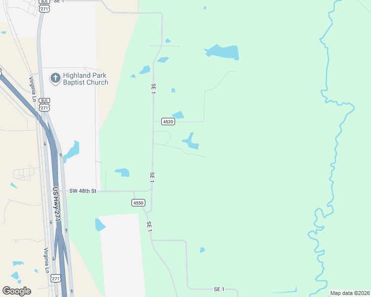 map of restaurants, bars, coffee shops, grocery stores, and more near 1227 County Road 4510 in Mount Pleasant