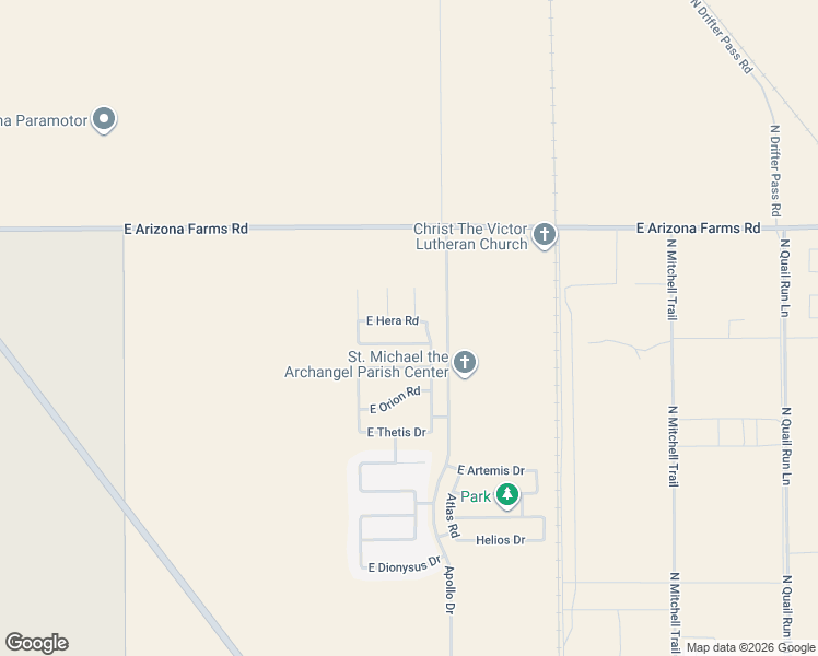 map of restaurants, bars, coffee shops, grocery stores, and more near 26032 North Boreas Circle in Florence