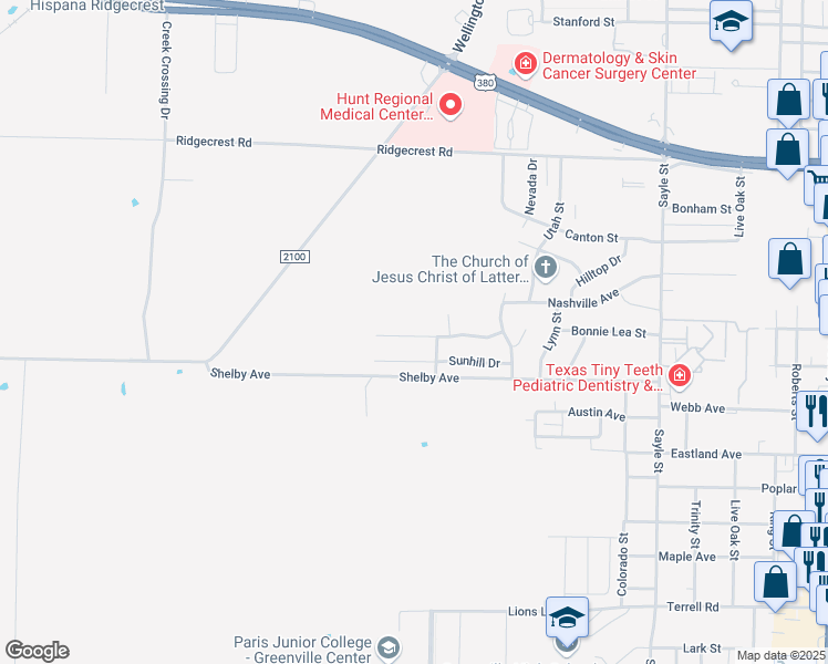 map of restaurants, bars, coffee shops, grocery stores, and more near 3914 Peperport Drive in Greenville