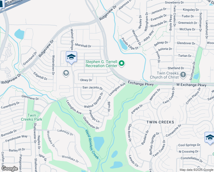 map of restaurants, bars, coffee shops, grocery stores, and more near 1709 Edinburg Ct in Allen