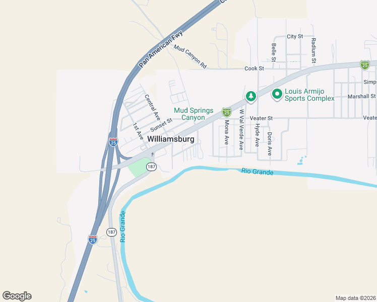 map of restaurants, bars, coffee shops, grocery stores, and more near 616-630 Del Rio Street in Williamsburg