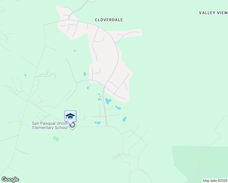 map of restaurants, bars, coffee shops, grocery stores, and more near 3136 Ferncreek Lane in Escondido