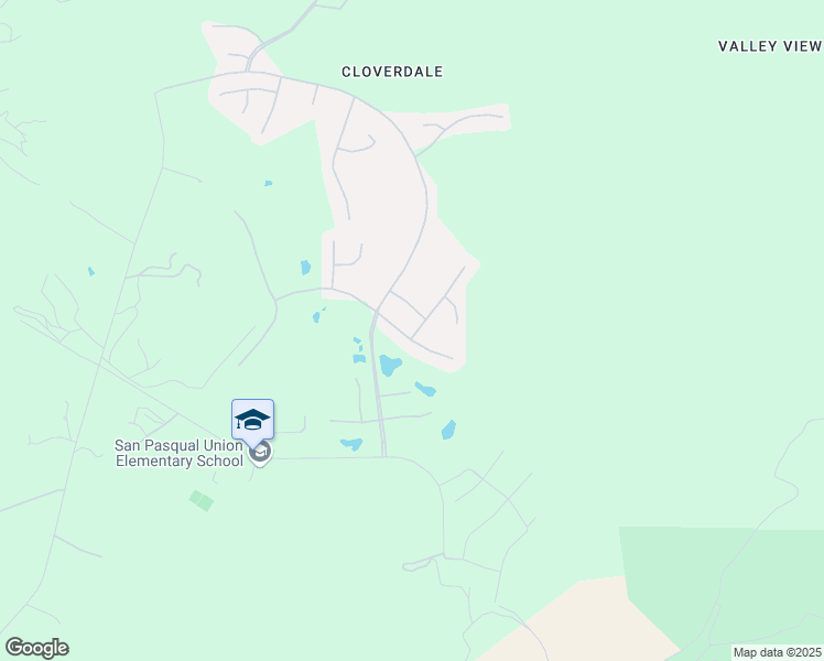 map of restaurants, bars, coffee shops, grocery stores, and more near 3136 Ferncreek Lane in Escondido