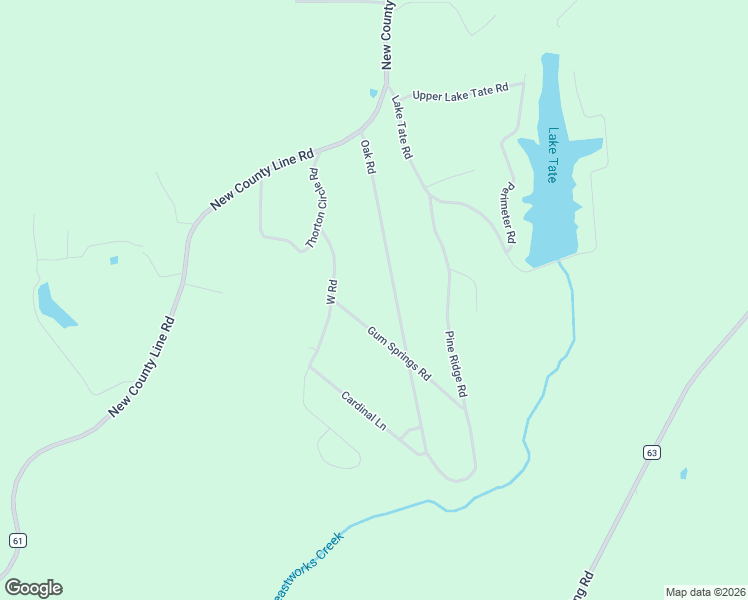 map of restaurants, bars, coffee shops, grocery stores, and more near 430 Oak Road in Sylacauga