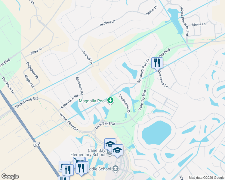 map of restaurants, bars, coffee shops, grocery stores, and more near 118 Royal Star Road in Summerville