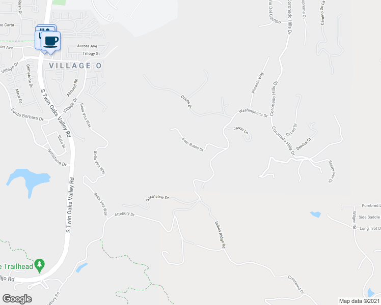 map of restaurants, bars, coffee shops, grocery stores, and more near 311 Solo Roble Drive in San Marcos