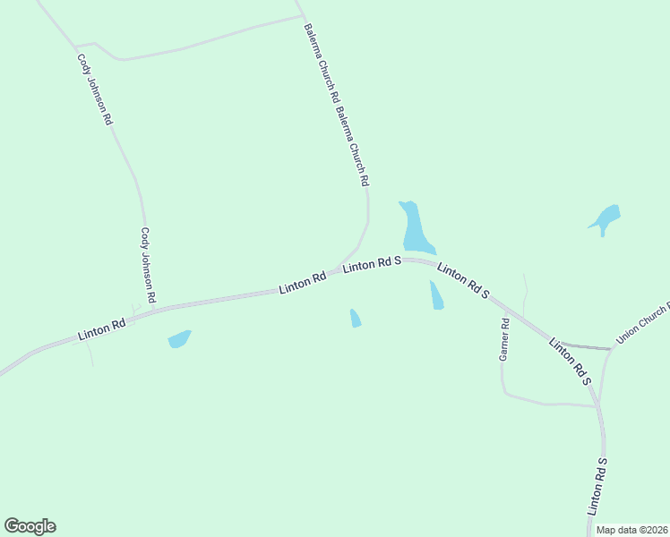map of restaurants, bars, coffee shops, grocery stores, and more near Balerma Church Road in Warthen
