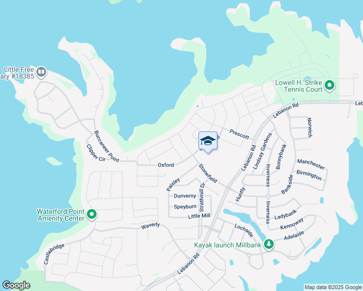 map of restaurants, bars, coffee shops, grocery stores, and more near 2920 Stonefield in The Colony