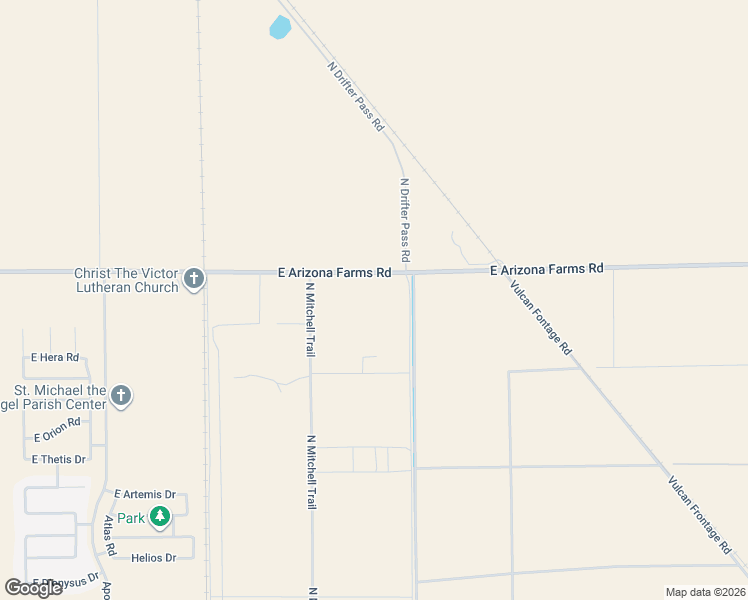 map of restaurants, bars, coffee shops, grocery stores, and more near 26178 North Quail Run Road in Florence