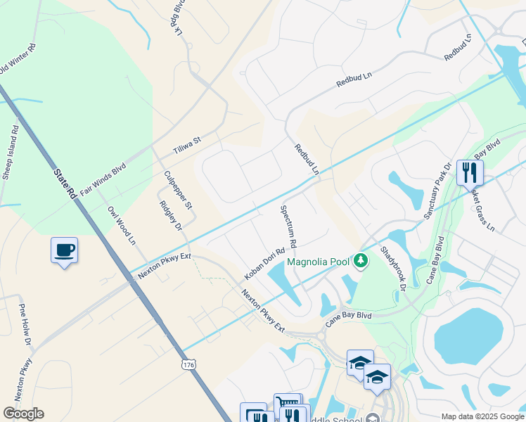 map of restaurants, bars, coffee shops, grocery stores, and more near 152 Oyama Road in Summerville