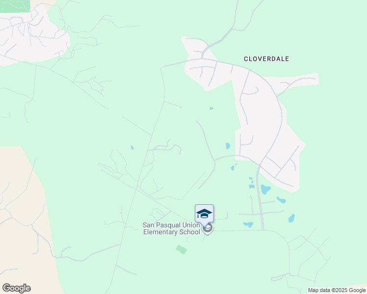 map of restaurants, bars, coffee shops, grocery stores, and more near 1666 Cloverdale Road in Escondido