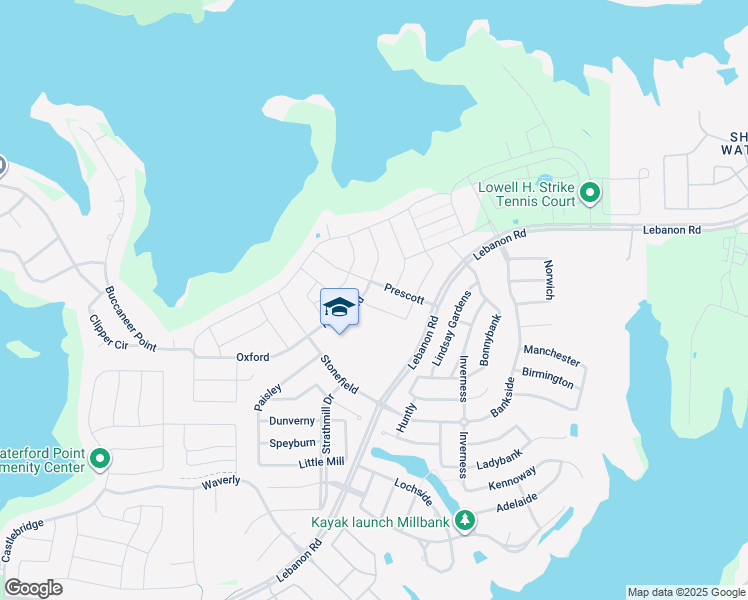 map of restaurants, bars, coffee shops, grocery stores, and more near 8400 Wembley in The Colony