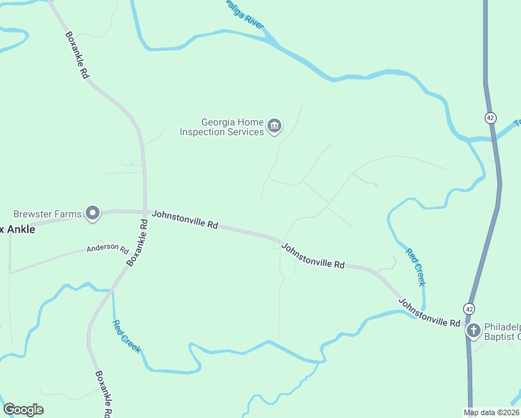 map of restaurants, bars, coffee shops, grocery stores, and more near 158 Rivers Edge Drive in Forsyth