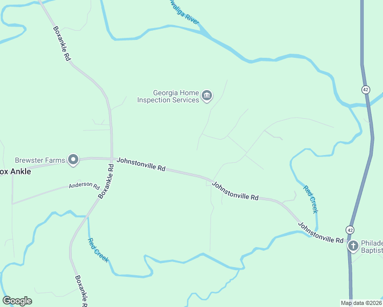 map of restaurants, bars, coffee shops, grocery stores, and more near 158 Rivers Edge Drive in Forsyth