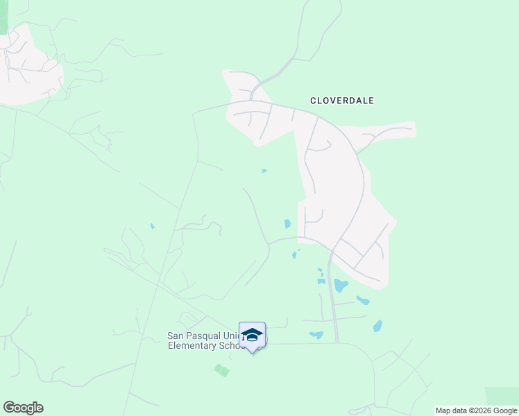map of restaurants, bars, coffee shops, grocery stores, and more near 2354 Fallbrook Place in Escondido