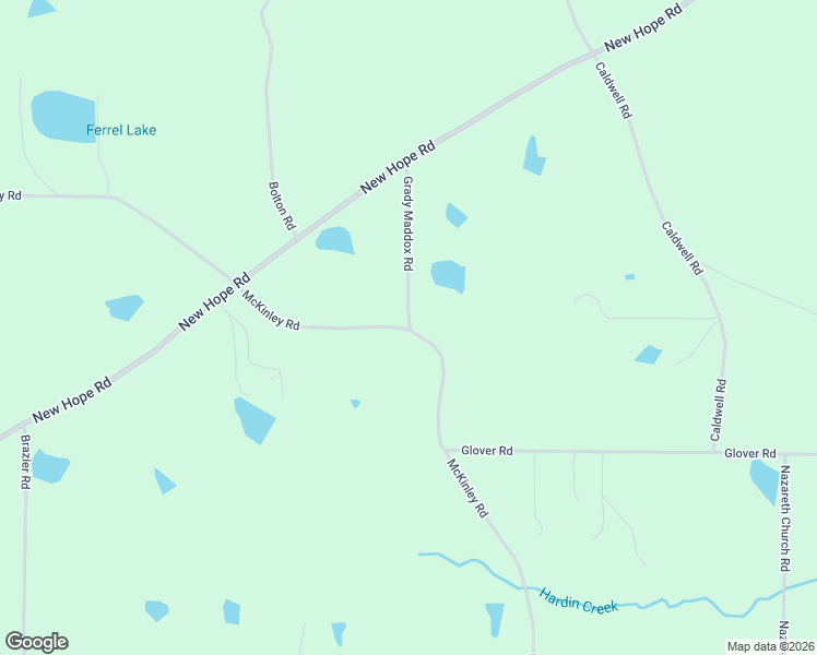 map of restaurants, bars, coffee shops, grocery stores, and more near 2617 McKinley Road in Zebulon