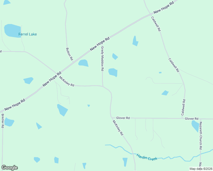 map of restaurants, bars, coffee shops, grocery stores, and more near 2617 McKinley Road in Zebulon
