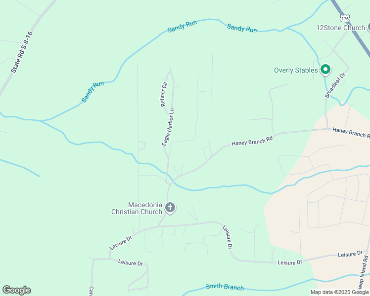 map of restaurants, bars, coffee shops, grocery stores, and more near 105 Soaring Way in Summerville