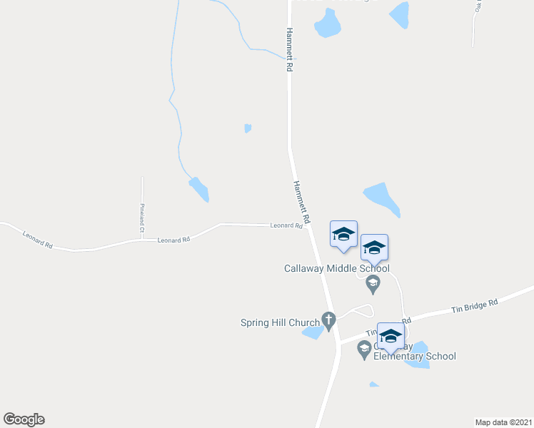 map of restaurants, bars, coffee shops, grocery stores, and more near 889 Leonard Road in LaGrange