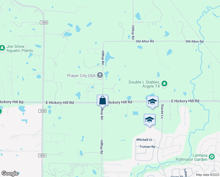 map of restaurants, bars, coffee shops, grocery stores, and more near 11351 Hilltop Road in Lantana