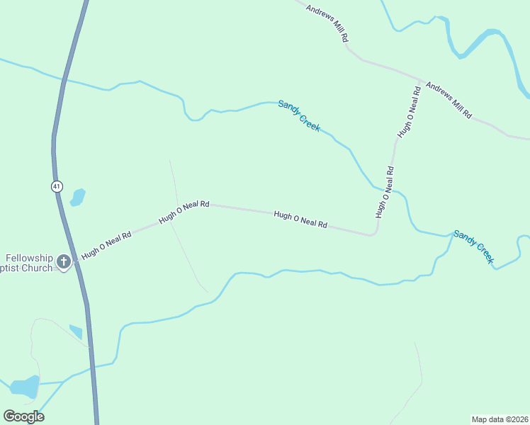 map of restaurants, bars, coffee shops, grocery stores, and more near 449 Hugh O Neal Road in Greenville