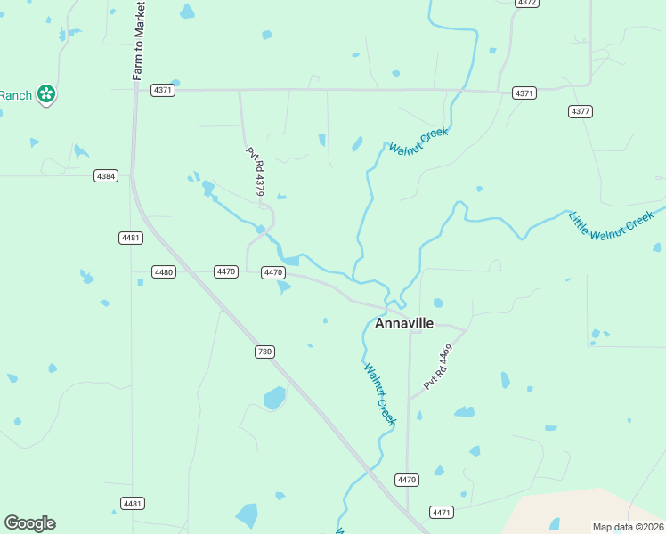 map of restaurants, bars, coffee shops, grocery stores, and more near 540 County Road 4470 in Decatur