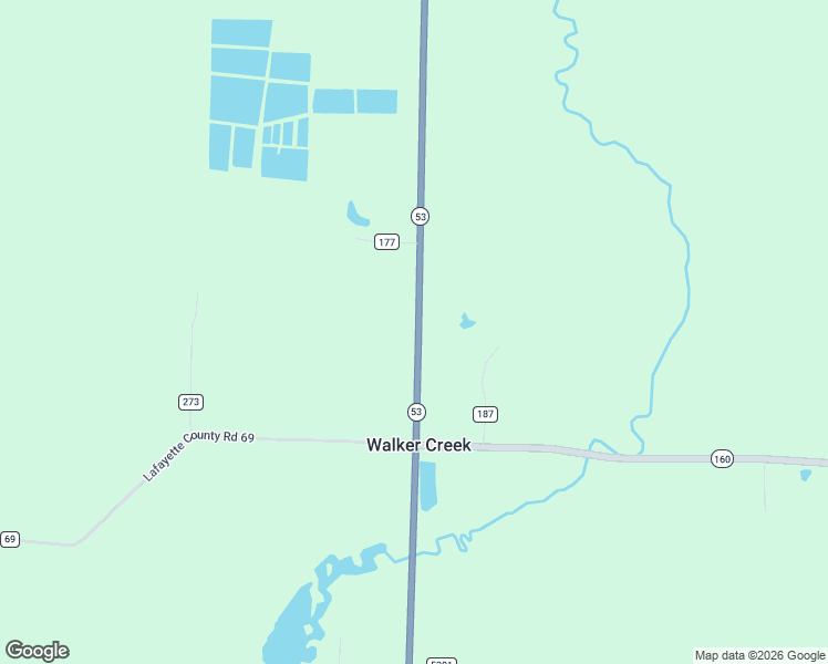 map of restaurants, bars, coffee shops, grocery stores, and more near 5838 Arkansas 53 in Taylor