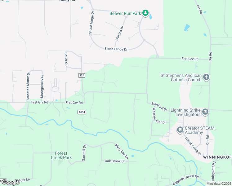 map of restaurants, bars, coffee shops, grocery stores, and more near 2545 Palomino Drive in Allen